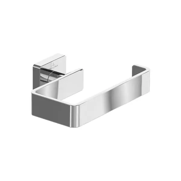 Populaire Villeroy & Boch Elements - Striking Porte papier toilette sans couvercle, 135 x 93 x 45 mm, Chrome (TVA15201400061)