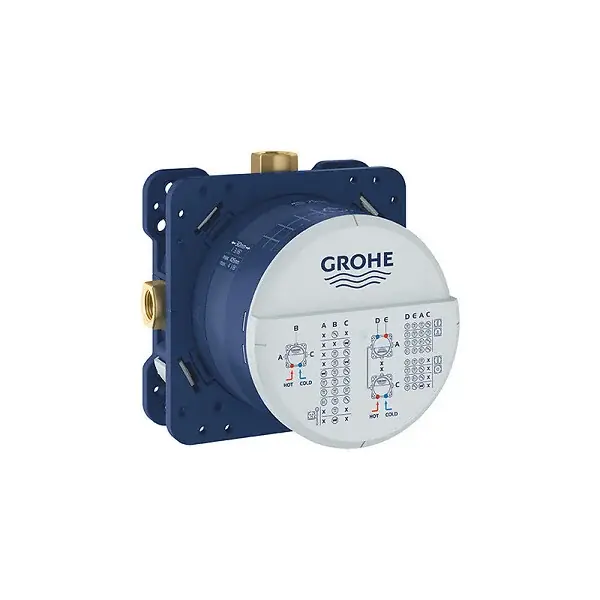 Corps pour mitigeur encastrée EUROSMART COSMOPOLITAN GROHE 35600000 3 sorties universelles Must-Have