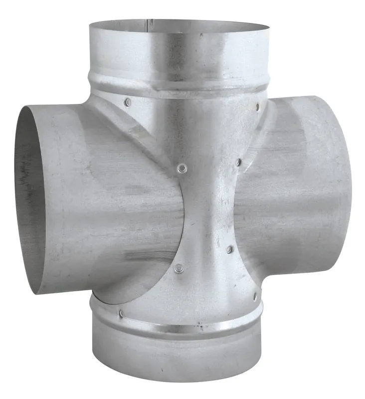 Croix de dérivation galvanisée diamètre 125 mm AUTOGYRE Offre Spéciale