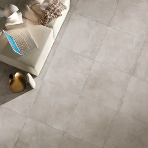 Carrelage de sol intérieur rectifié taupe Bibulca 60 x 60 cm paquet 1,44 m² IMSO Promotion