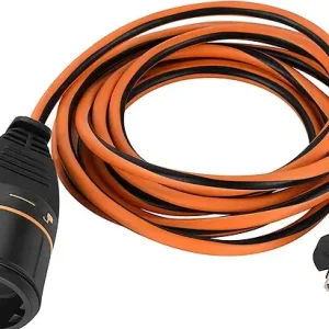 Must-Have Prolongateur Electrolock - Jardin - 40m - Orange et noir ELECTRALINE