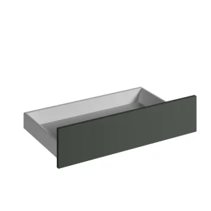 Façade tiroir pour meuble de cuisine Lotus vert salvia mat 13,8 x 80 cm OFITRES Solde