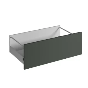 Nouvel Arrivage Façade tiroir pour meuble de cuisine Lotus vert salvia mat 27,6 x 80 cm OFITRES