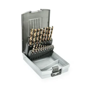 Meilleur Choix Coffret de 19 forets cobalt 5% de 1 à 10mm - HANGER - 155290