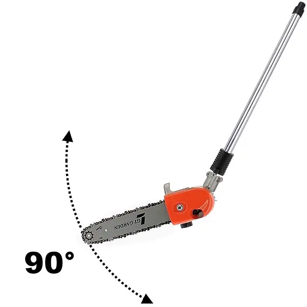 Élément élagueuse pour multifonction 4 en 1 et outil sur perche, tête orientable GT GARDEN Vente Flash