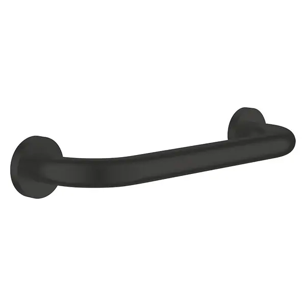 Usine Directe Start barre d‘appui PMR 34,9 cm en métal avec fixations cachées, noir mat (G411892430) GROHE