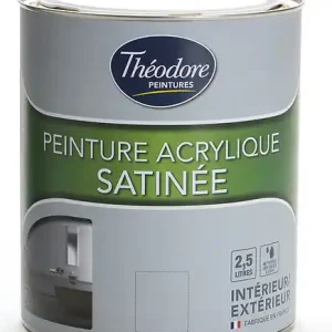 Peinture spéciale bois satinée - Base à teinter - 2,5L THEODORE PEINTURES Réduction