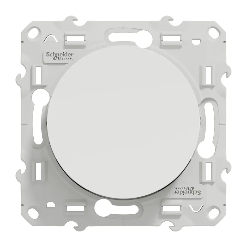 Bouton poussoir avec témoin lumineux blanc - Odace 2011 SCHNEIDER ELECTRIC Offre Exclusive
