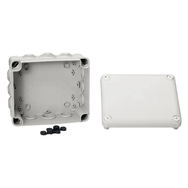 Prix Promo Boite de dérivation étanche IP55 en saillie 10 entrées 175x150x80mm - Mureva Box SCHNEIDER ELECTRIC