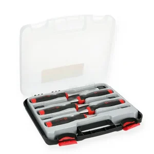 Certifié Coffret de 5 ciseaux à bois SPRO à frapper 6-10-15-20-25mm - HANGER - 110491