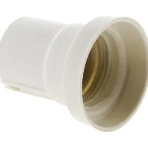 Douille de chantier E27 - Résine - Blanche 4A 250V ZENITECH Livraison Express