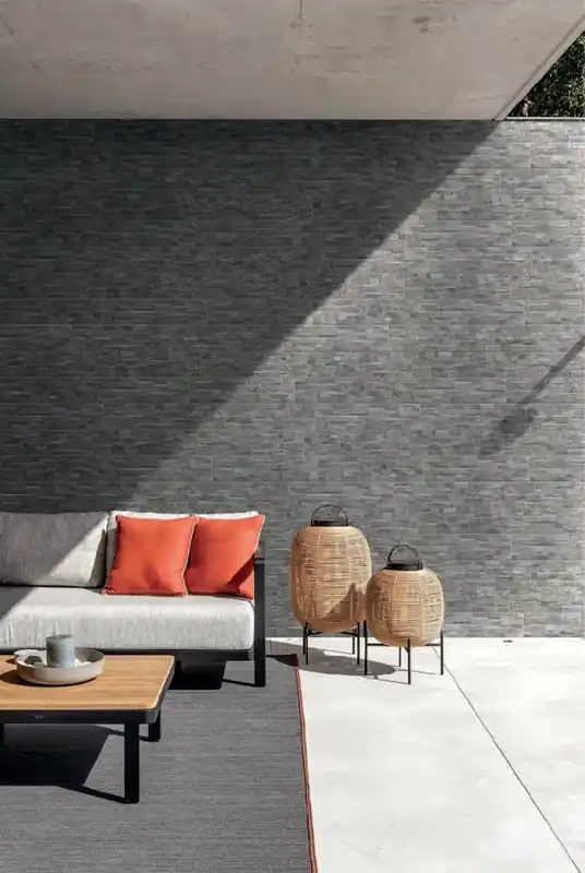 Angle parement mural intérieur/extérieur gris CUSNA 20X10 cm IMSO Réduction