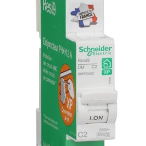 Offre Spéciale Disjoncteur divisionnaire 2A courbe C 3kA peignable 1 pôle + neutre - Resi9 XP SCHNEIDER ELECTRIC
