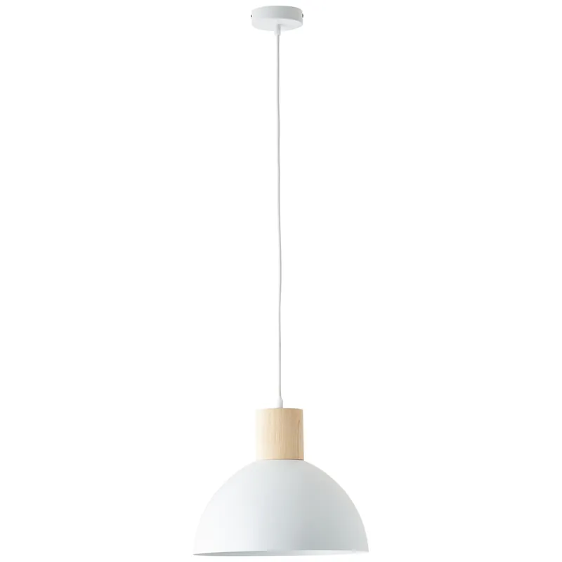 Suspension blanc E27 60W Ø34 cm DAINTREE - BRILLIANT Top Vente