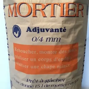 Mortier à maçonner - ciment et sable - 30kg MAT INTER Offre Exclusive