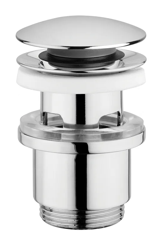 Commander Vite Bonde de lavabo clic-clac avec trop plein NF Chrome 75mm ROUSSEAU SANITAIRE