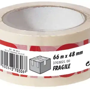 Adhésif emballage fragile 66 m x 48 mm 3M Solde