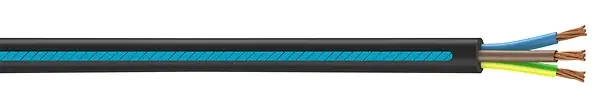 Câble électrique rigide 3G6mm² - Noir - 32A NEXANS Achat Immédiat