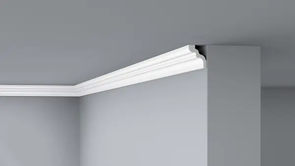 Moulure de plafond polystyrène DC13 Blanc 2m NMC France Must-Have
