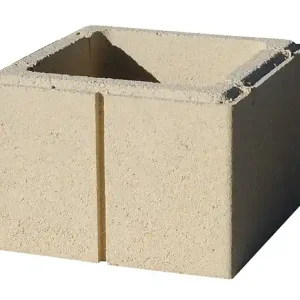 Pilier en béton Harmonie - Sable - H.30xl.30xP.20cm NEXTERIA Solde