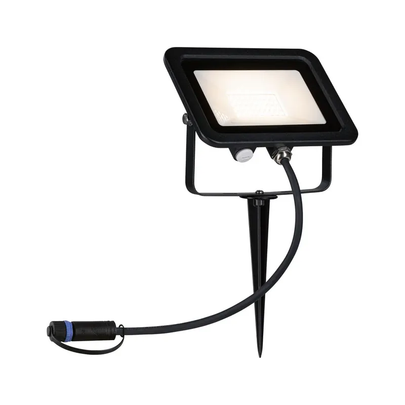 Expédié Aujourd'hui Spot LED extérieur blanc chaud IP65 15,5W 1400 lumens 24V - Flood Plug & Shine PAULMANN