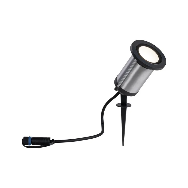 Spot LED extérieur blanc chaud IP65 6W 310 lumens 24V - Pike Plug & Shine PAULMANN Jusqu'à Épuisement Des Stocks