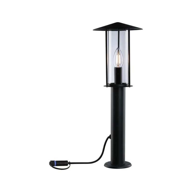 Borne extérieur E14 50cm Plug & Shine anthracite IP44 2W 160 lumens blanc chaud - PAULMANN Expédition Rapide