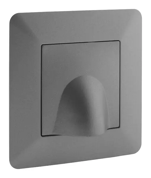 Plaque sortie de câble - Artezo - Titanium - 16A ZENITECH Remise