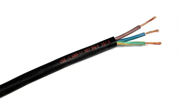 Câble électrique H07RN-F 3G1.5mm2 - Caoutchouc - Noir NEXANS Vente Flash