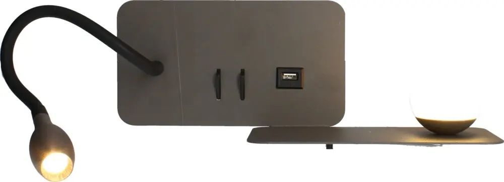 Soldes Applique et liseuse murale Droite ZIA ARLUX