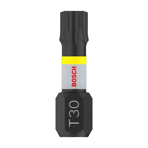 Certifié Embouts 6 pans T30 BOSCH Impact Control 25 mm - 2 pièces