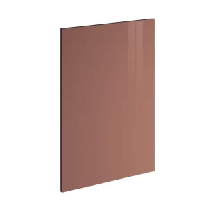Produit De Marque Façade dos pour meuble de cuisine Glossy terracotta brillant 85 x 58 cm OFITRES