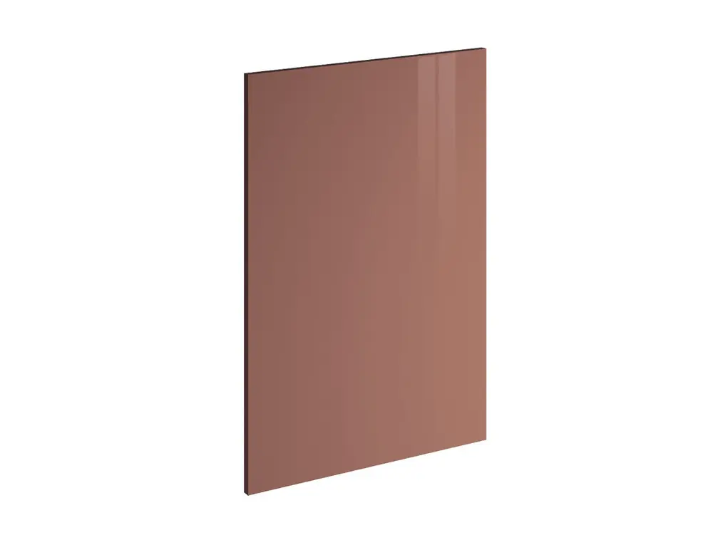 Produit De Marque Façade dos pour meuble de cuisine Glossy terracotta brillant 85 x 58 cm OFITRES
