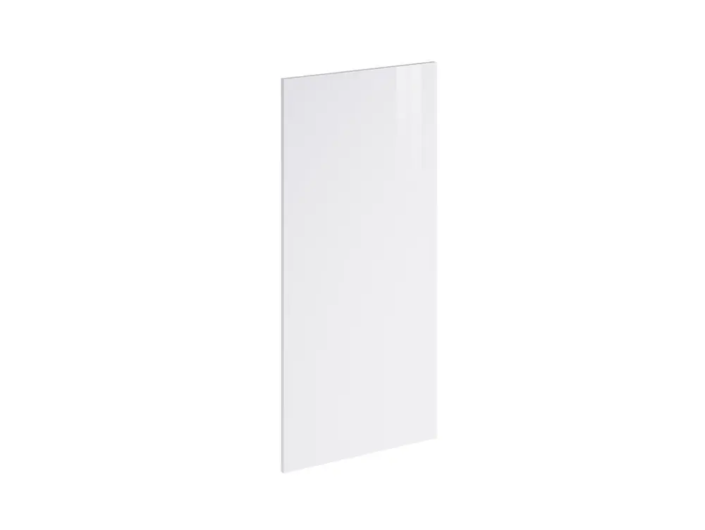 Vente Flash Porte pour colonne de cuisine Glossy blanc polaire brillant 130 x 60 cm OFITRES