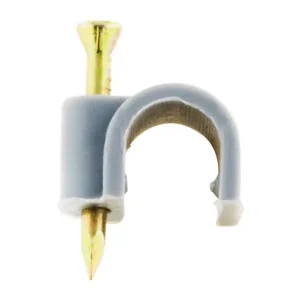 Promotion Attaches de fixation plastique Gris D8 - Lot de 100 ZENITECH