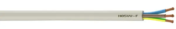 Câble électrique H05VV-F 3G1mm2 - Blanc NEXANS Meilleure Vente