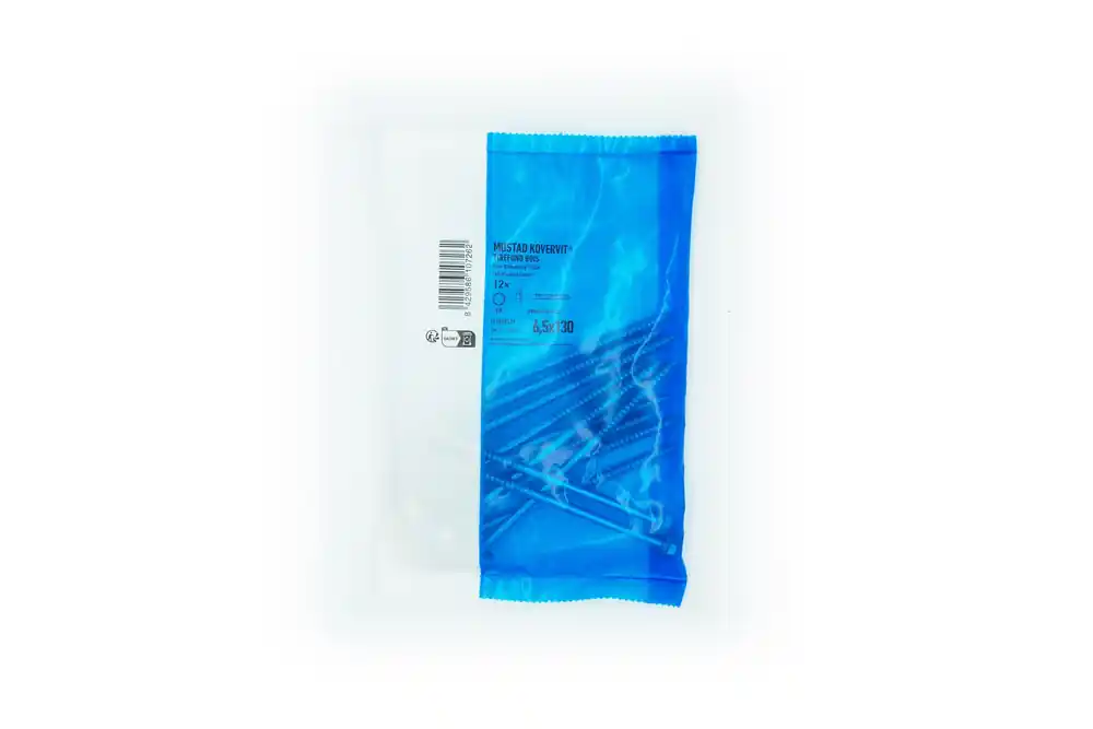 Tirefond Kovervit TH 6.5 x 130 mm par 12 MUSTAD Nouvel Arrivage