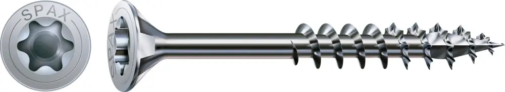 Expédié Aujourd'hui Vis tête fraisée T-star 6 x 180 mm par 100 SPAX