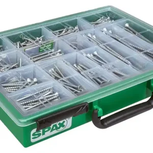 Coffret vis T-star 387 pièces SPAX Acheter Direct