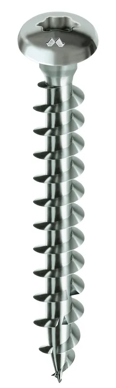 Vis VBA tête cylindrique empreinte Torx 5 x 25 mm par 50 MUSTAD Quantité Limitée