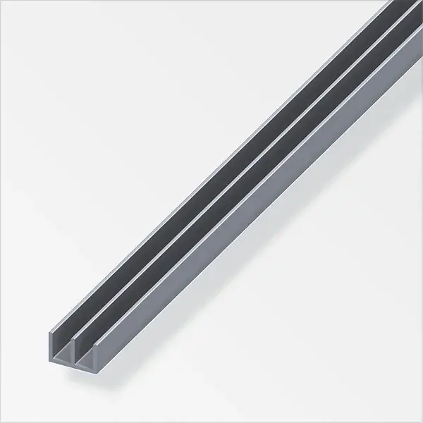 Commander Vite Double U 10x16x10mm aluminium brut 1m ALFER