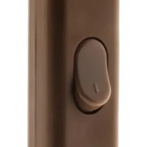 Expédié Aujourd'hui Interrupteur unipolaire 2A - Plastique - Marron - 230V ZENITECH