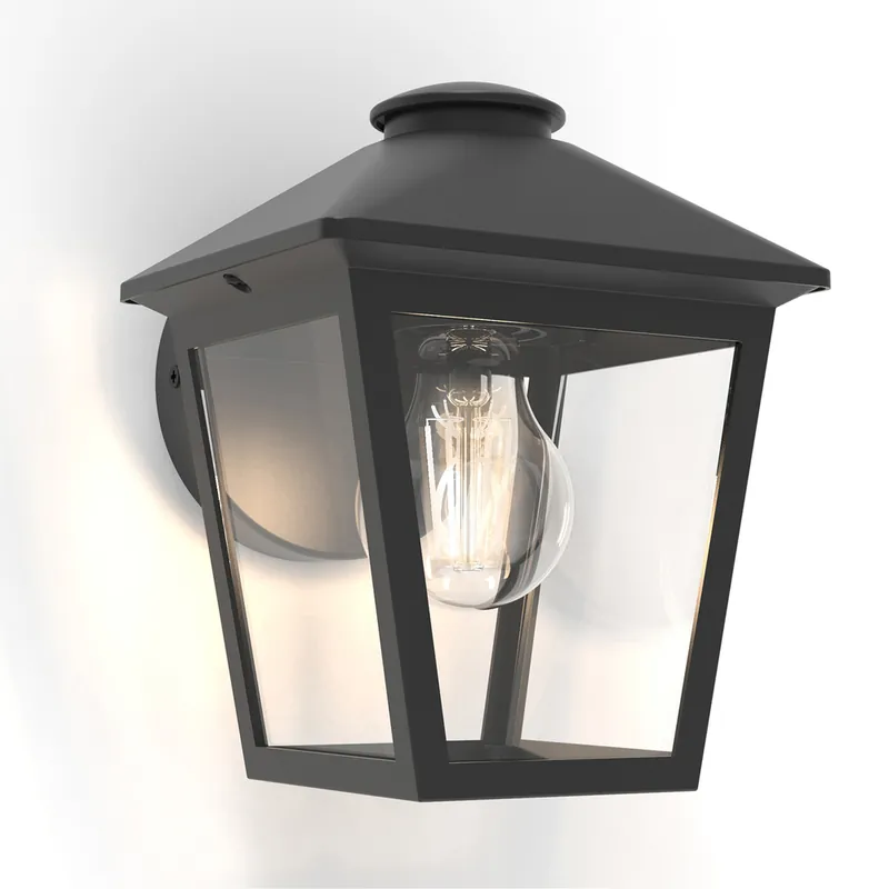 Meilleur Choix Applique extérieur E27 Zago noir IP44 40W - COREP