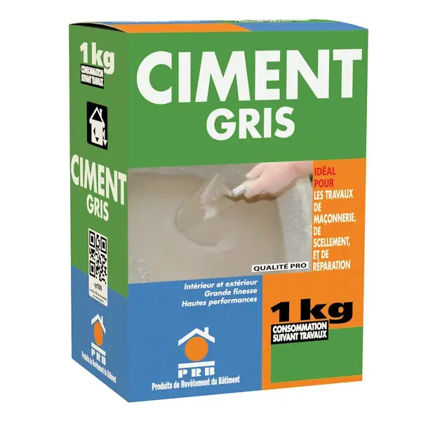 Ciment gris polyvalent - 1kg PRB Expédié Aujourd'hui