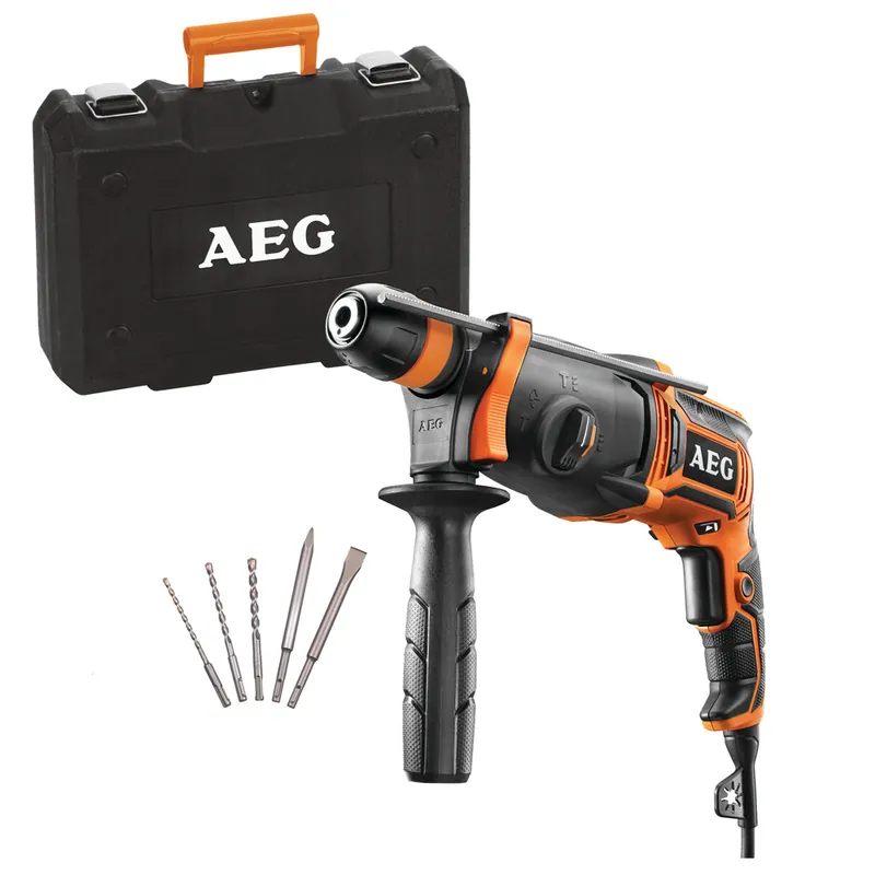 Perforateur burineur SDS Plus KH24 IXE KIT1 - AEG Acheter En Ligne