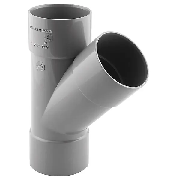 Culotte PVC évacuation 45 femelle/femelle - D.50 FITT Vente Flash