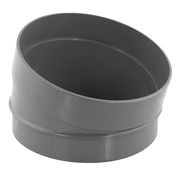 Secteur de coude PVC évacuation 15 mâle/femelle - D.100 FITT Nouvelle Collection