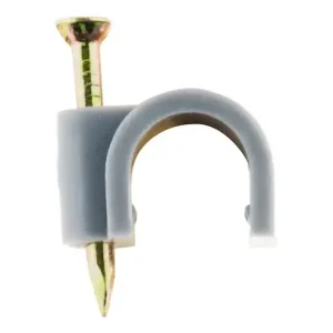 Attaches pour câbles - Gris - Lot de 100 - D10 ZENITECH Remise