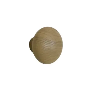 Patère 1 tête à fixer Soda - Bois - D7,5x6cm CIE D/BOIS Produit De Marque