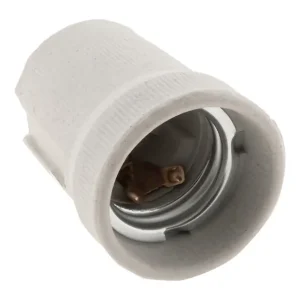 Seulement Aujourd'hui Douille E27 Porcelaine - Blanc - à vis ZENITECH